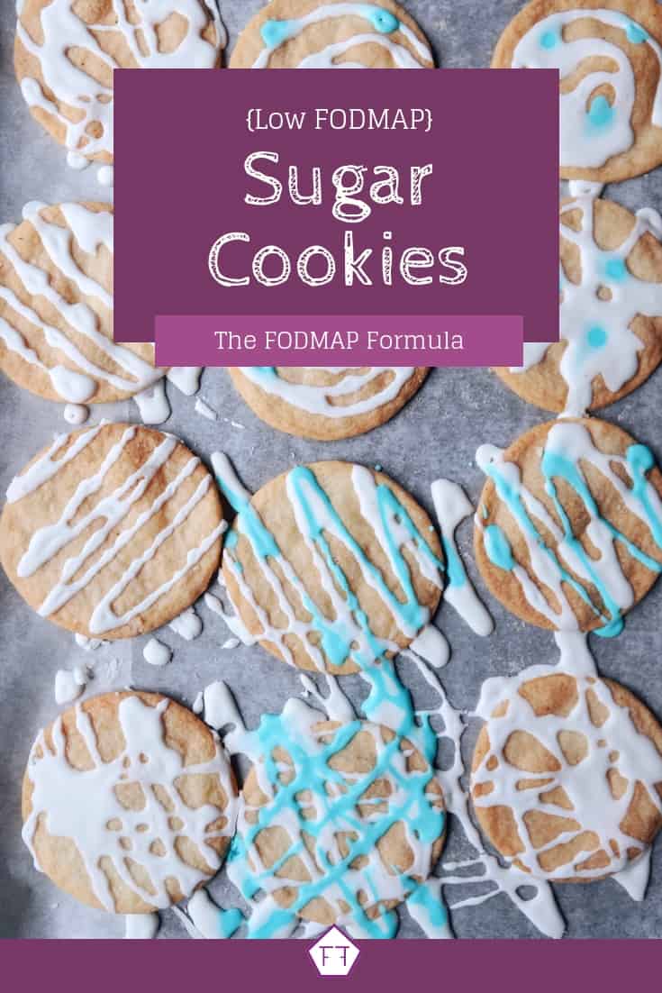 Low FODMAP Sugar Cookies - Pinterest 1