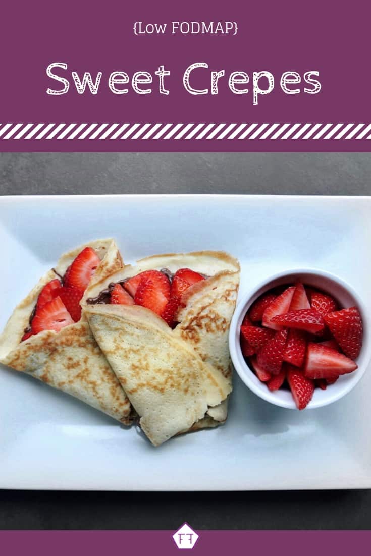 Low FODMAP Sweet Crepes - Pinterest 1