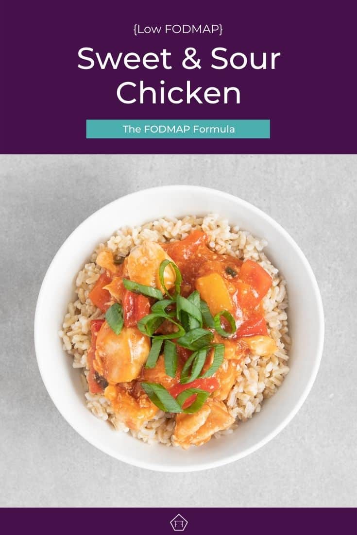 Low FODMAP Sweet & Sour Chicken The FODMAP Formula