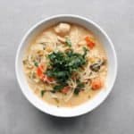 Low FODMAP Thai Noodle Soup in Bowl - 800 x 800