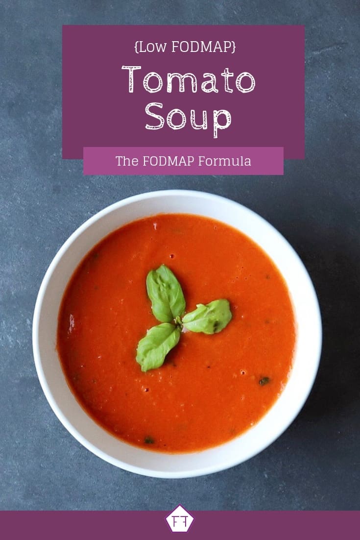Low FODMAP Tomato Soup