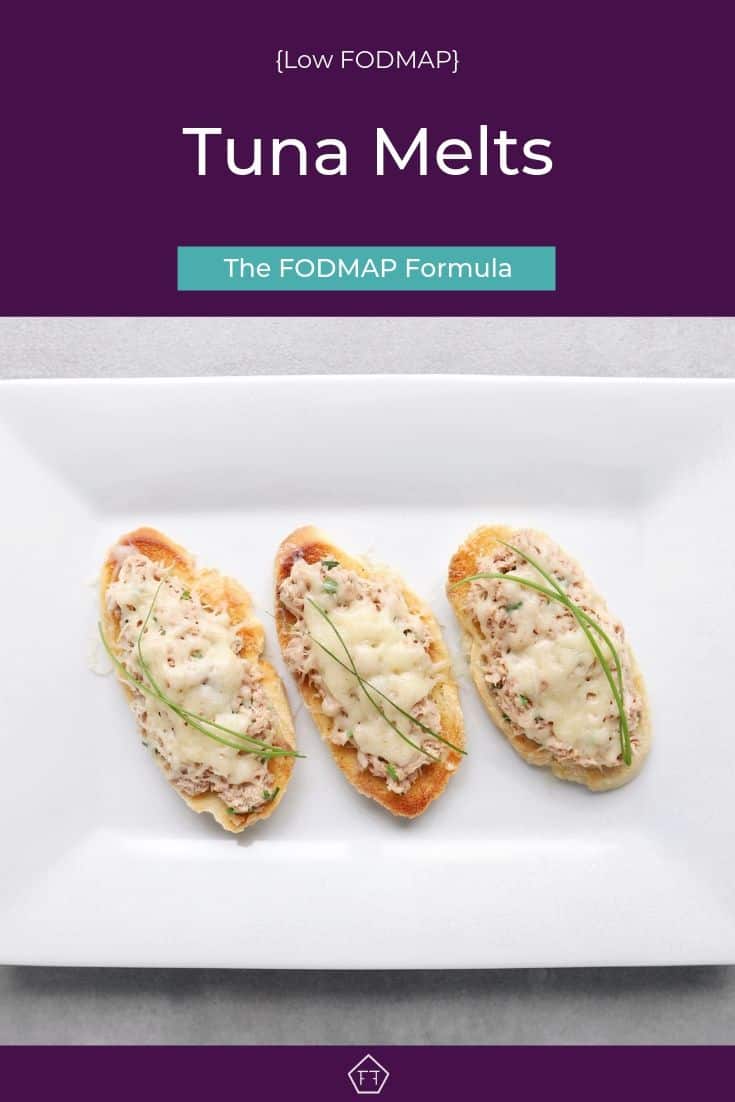 Low FODMAP Tuna Melts - Pinterest 1