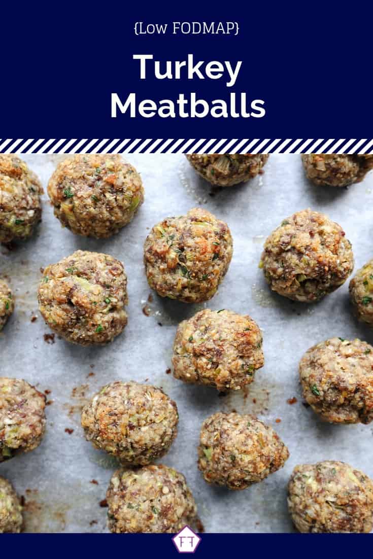 Low FODMAP Turkey Meatballs on Tray - Pinterest (2)