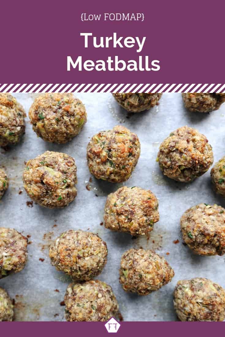 Low FODMAP Turkey Meatballs on Tray - Pinterest (4)