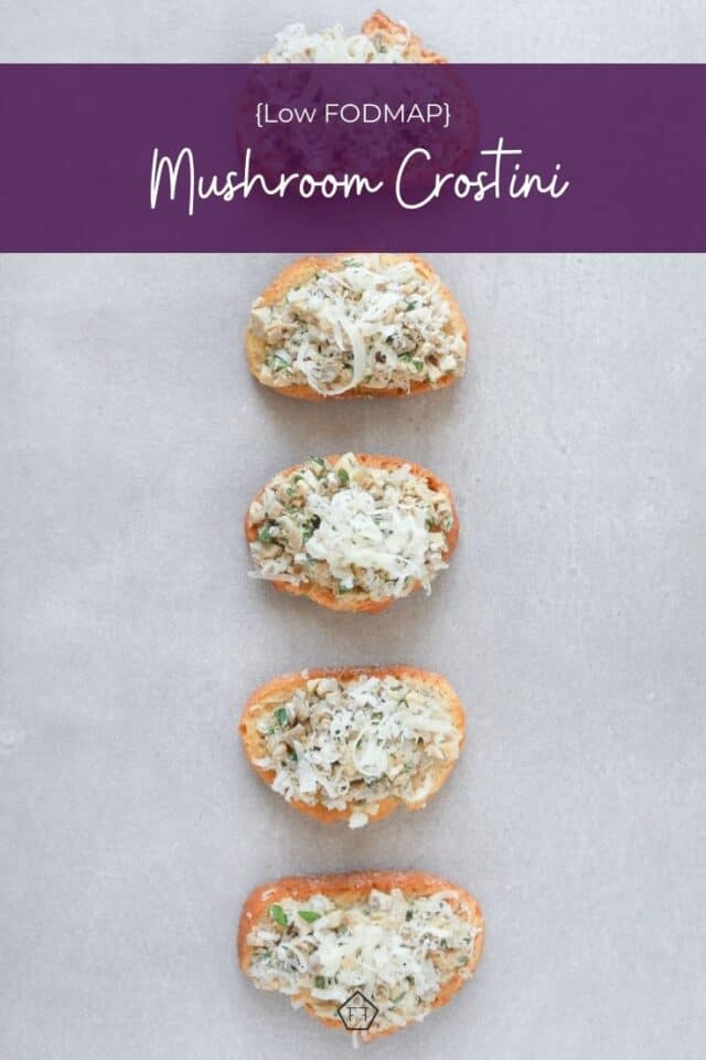 Low FODMAP Mushroom Crostini The FODMAP Formula