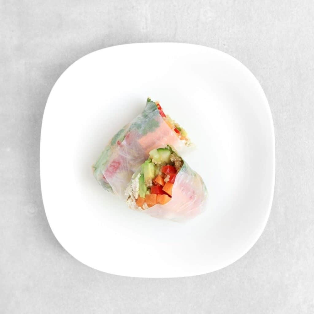 Low FODMAP Peanut Chicken Rolls The FODMAP Formula