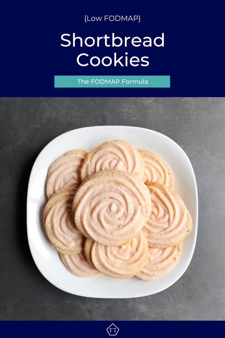 Low FODMAP Shortbread Cookies - Pinterest 4