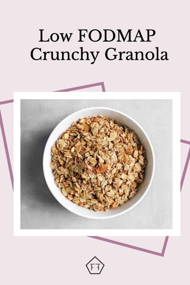 Low FODMAP Crunchy Granola The FODMAP Formula
