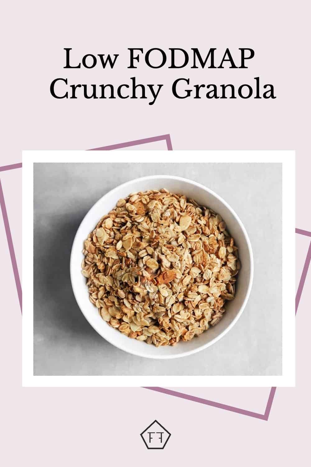 Low FODMAP Crunchy Granola The FODMAP Formula