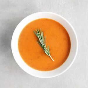Low FODMAP Roasted Tomato and Rosemary Soup